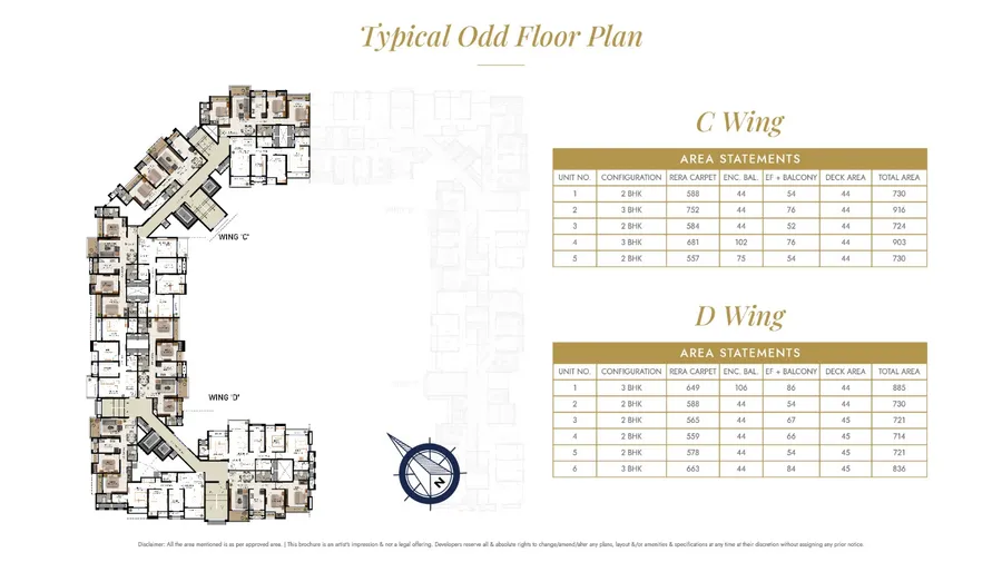 2 3 BHK Grand Residences In Vasai West
